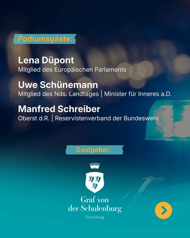 Einladung zur Veranstaltung mit Torsten Wendt und Gästen