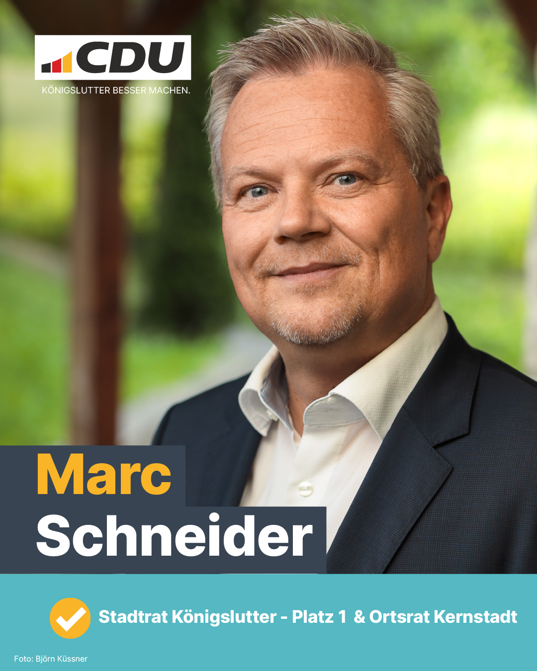 Marc Schneider – unser Bürgermeisterkandidat