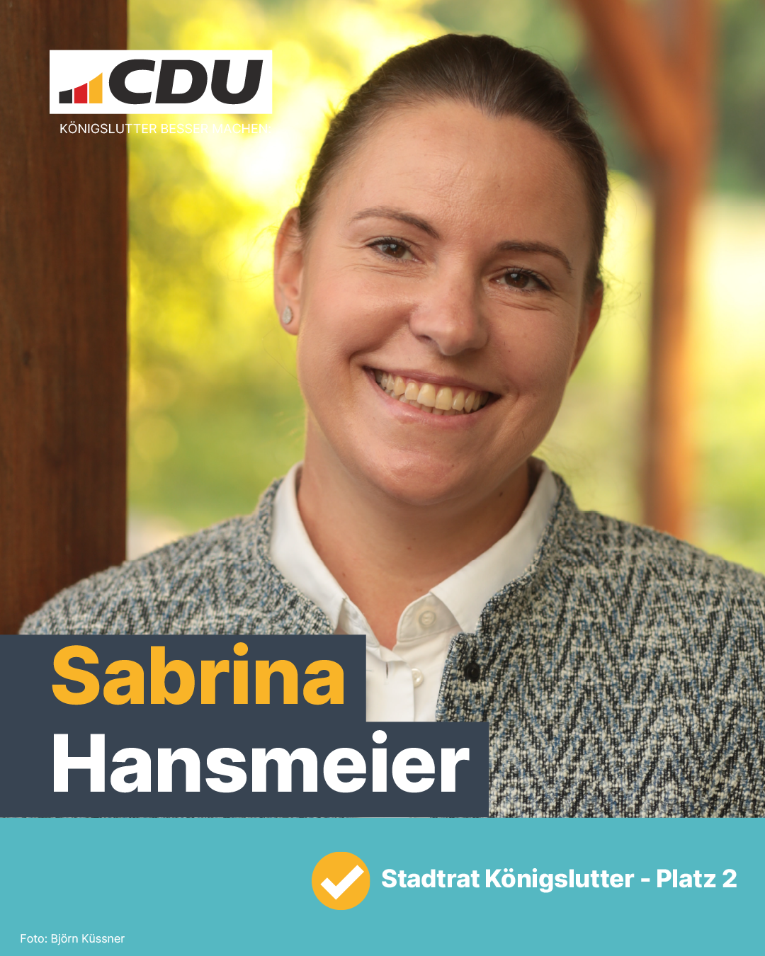 Sabrina Yvonne Hansmeier – Listenplatz 2