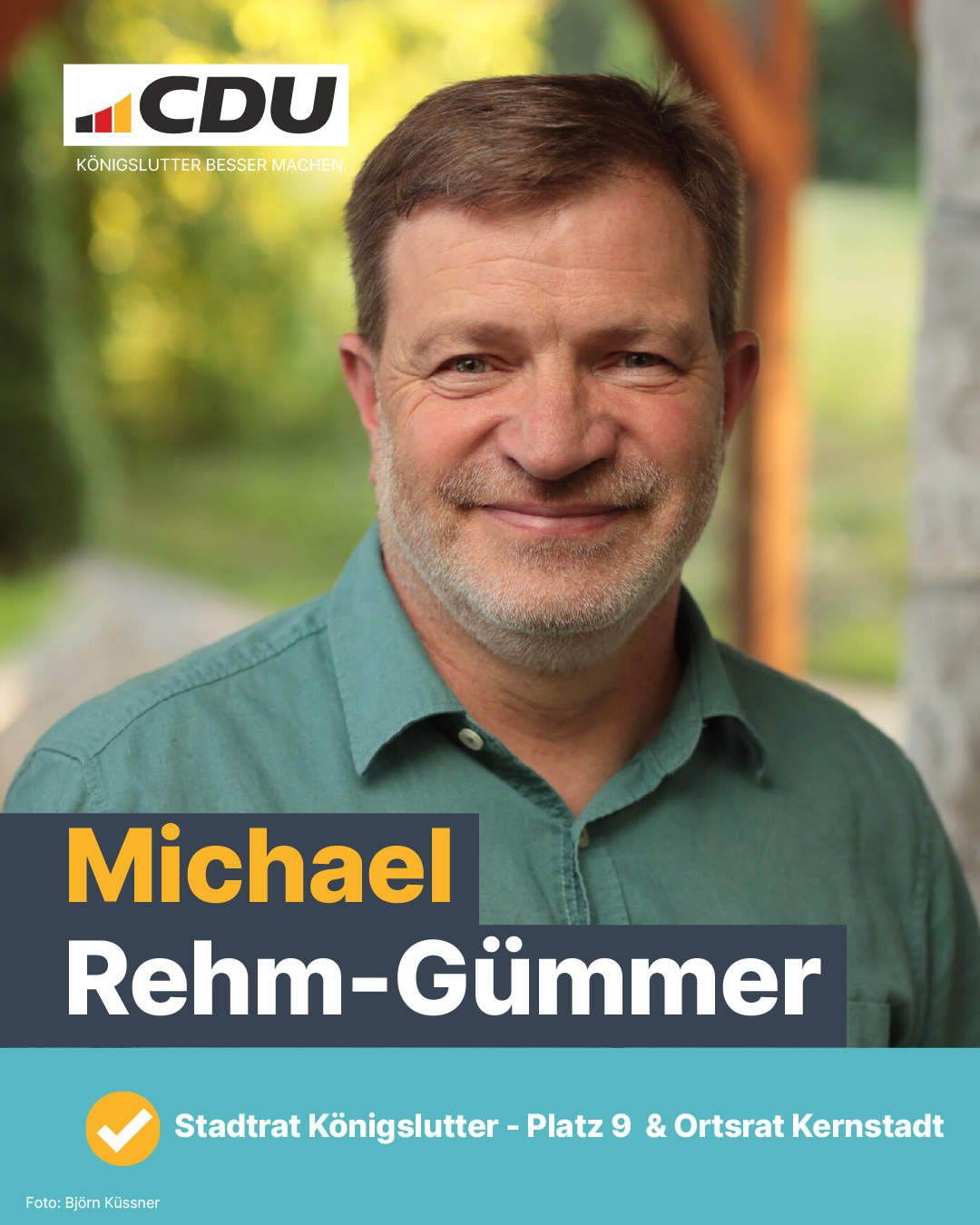 Michael Rehm-Gümmer – Listenplatz 9